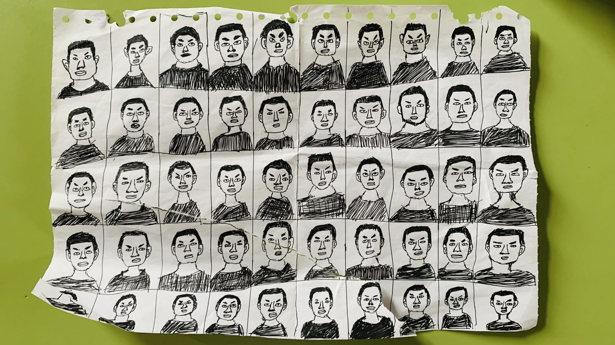 《百钧图》正面
